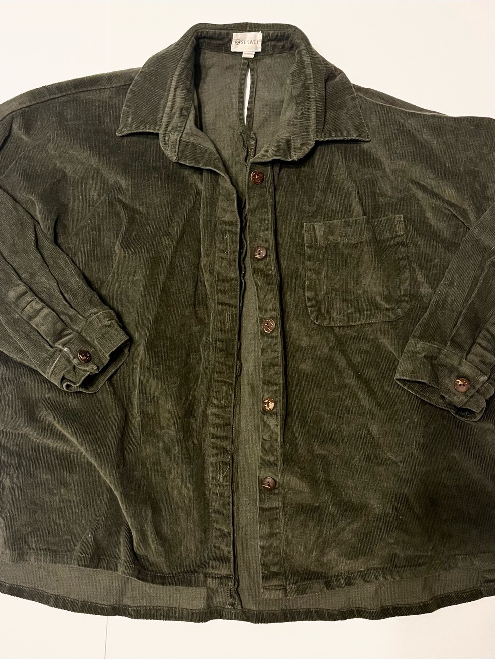 Corduroy Button-down Shirt